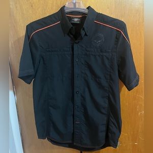 Harley Davidson button up